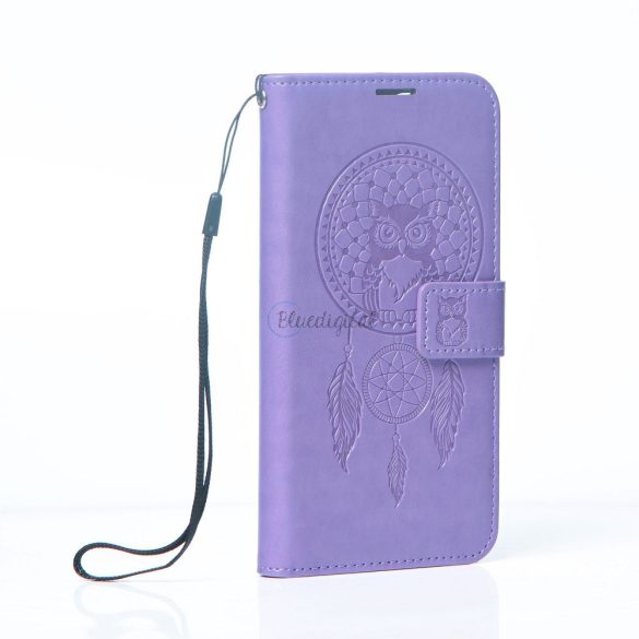 Forcell mezzo flipes tok Samsung A12 Dreamcatcher Purple