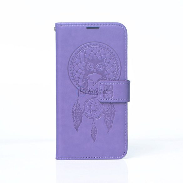 Forcell mezzo flipes tok Samsung A12 Dreamcatcher Purple
