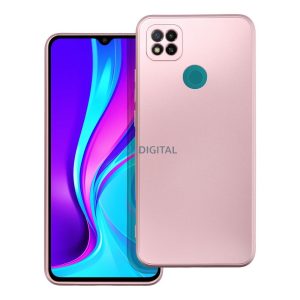 METALLIC tok XIAOMI Redmi 9C rózsaszínű