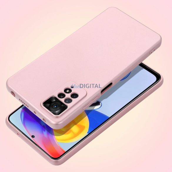 METALLIC tok XIAOMI Redmi 9C rózsaszínű