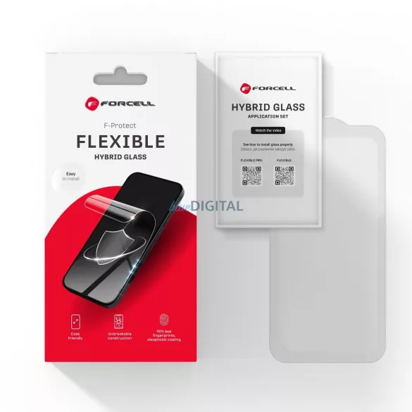 Forcell Flexible Nano Glass hibrid üveg iPhone 13 Pro Max/14 Plus