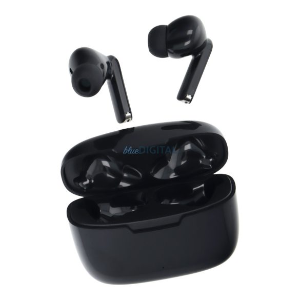 Vezeték nélküli sztereó headset TWS Y113 + dokkolóállomás fekete