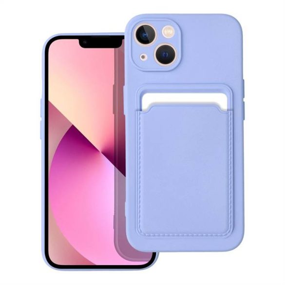 Forcell kártya tok iphone 13 ibolya