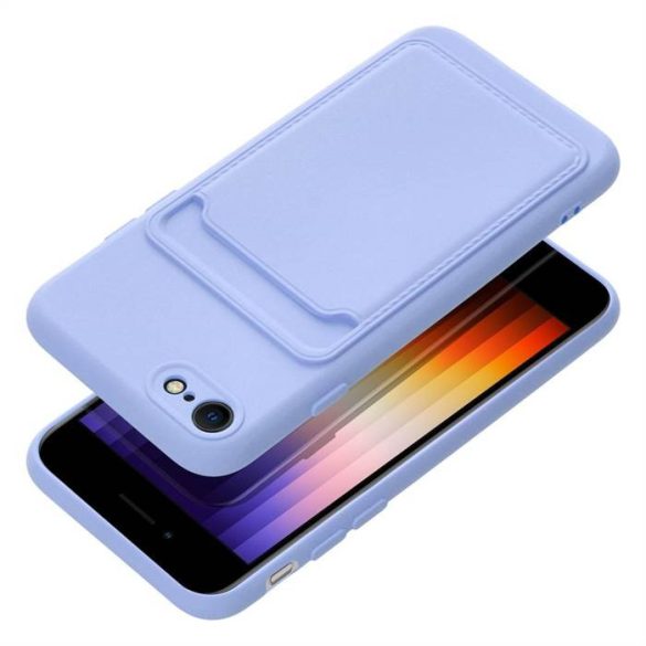 Forcell kártya tok iPhone 7/8 / SE 2020 / SE 2022 Violet