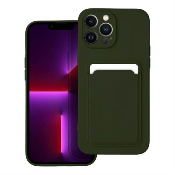 Forcell kártya tok iPhone 13 Pro Max Green
