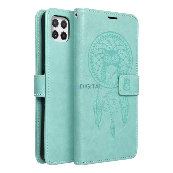 Forcell mezzo flipes tok Samsung A22 5G Dreamcatcher Green
