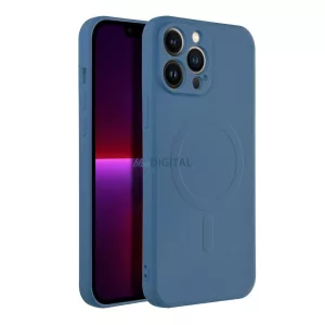 Szilikon Mag Cover tok IPHONE 13 PRO MAX kék