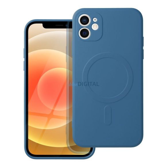 Szilikon Mag Cover tok IPHONE 12 MINI kék