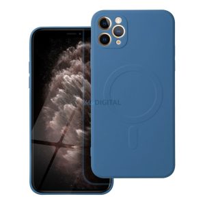 Szilikon Mag Cover tok IPHONE 11 PRO MAX kék