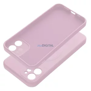 Szilikon Mag Cover tok IPHONE 12 rózsaszínű