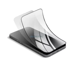   Edzett üvegfólia (Tempered Glass) Forcell Flexibilis 5D Full Glue Iphone 14 Pro Max 6,7" fekete