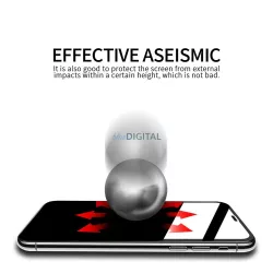   X-ONE Full Cover Extra erős kristályátlátszó - iPhone 14 Pro edzett üveg 9H