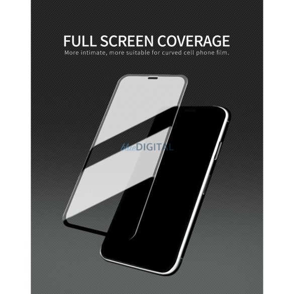 X-ONE Full Cover Extra erős kristályátlátszó - iPhone 14 Pro edzett üveg 9H