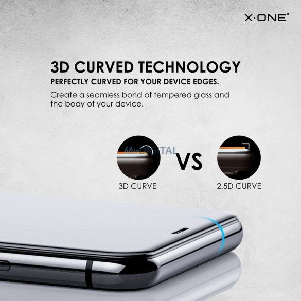 X-ONE Full Cover Extra erős matt - iPhone 14 Pro Max edzett üveg 9H