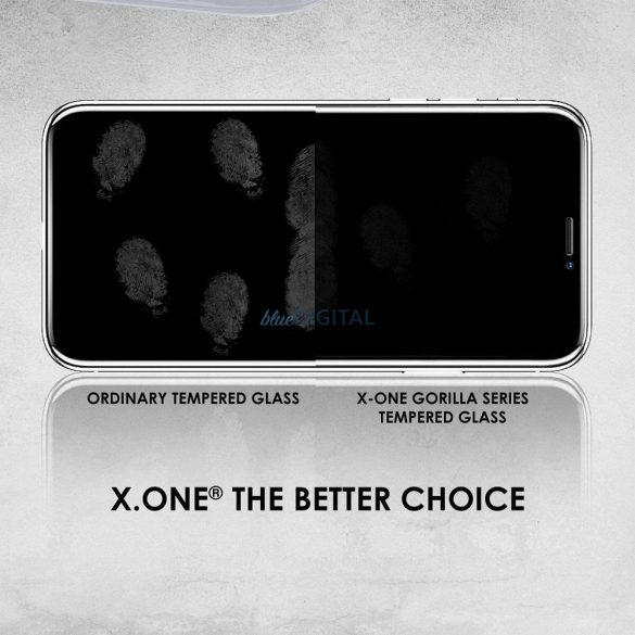 X-ONE Full Cover Extra erős matt - iPhone 14 Pro Max edzett üveg 9H