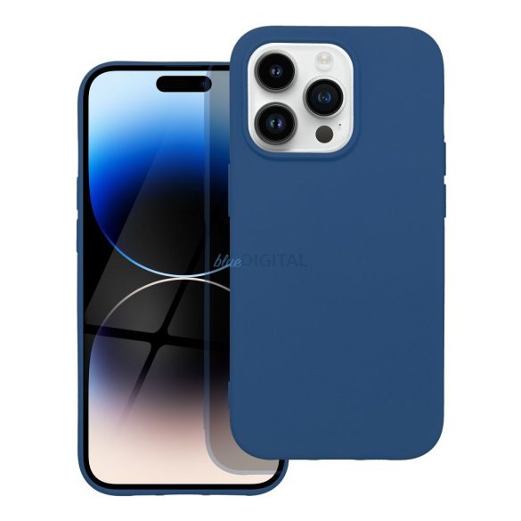 SILICONE tok IPHONE 14 PRO kék