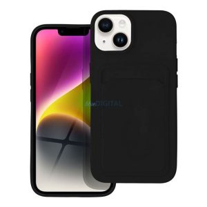 Forcell kártyatartós tok IPHONE 14 ( 6.1 ) fekete