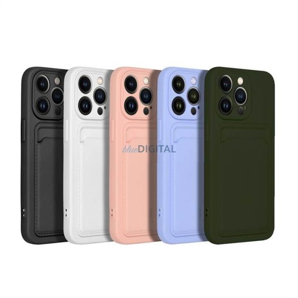 Forcell kártyatartós tok IPHONE 14 ( 6.1 ) fekete