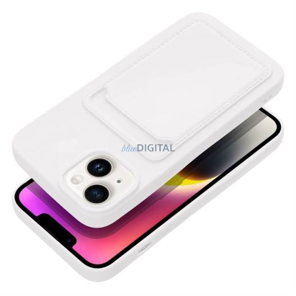 Forcell kártyatartós tok IPHONE 14 ( 6.1 ) fehér