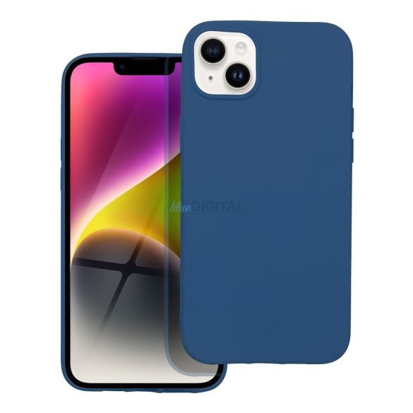 SILICONE tok IPHONE 14 PLUS kék