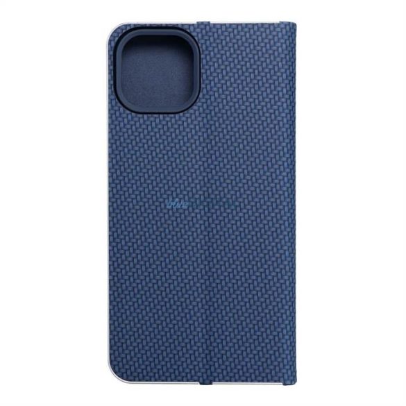 Forcell LUNA flipes Carbon IPHONE 14 ( 6.1 ) kék