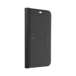   Forcell LUNA flipes Carbon Iphone 14 Pro ( 6.1 ) telefonhoz fekete