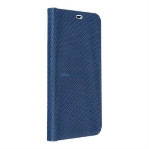 Forcell LUNA flipes Carbon Iphone 14 Pro Max ( 6.7 ) telefonhoz kék