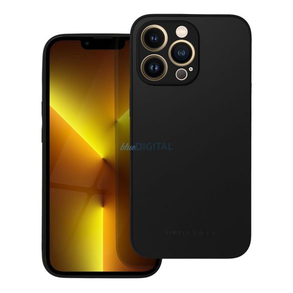 Roar matt üveg tok - iPhone XR fekete