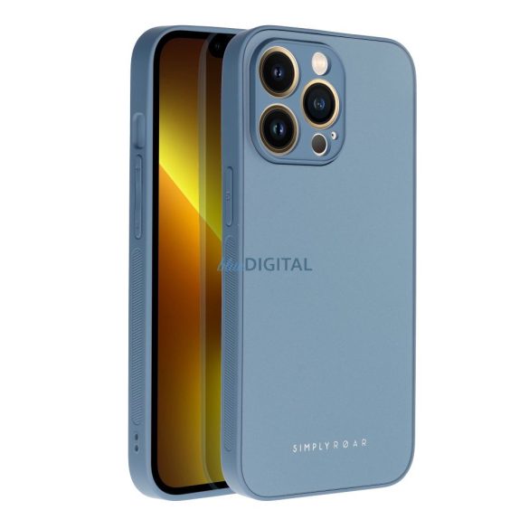 Roar matt üveg tok - iPhone XR készülékhez kék