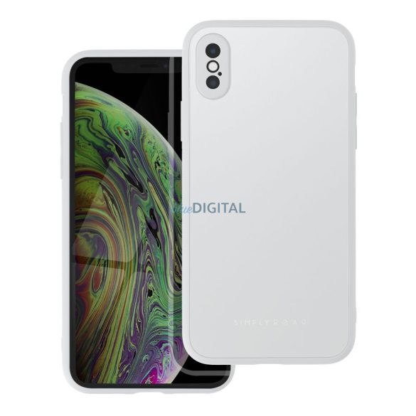 Roar matt üveg tok - iPhone XS acél