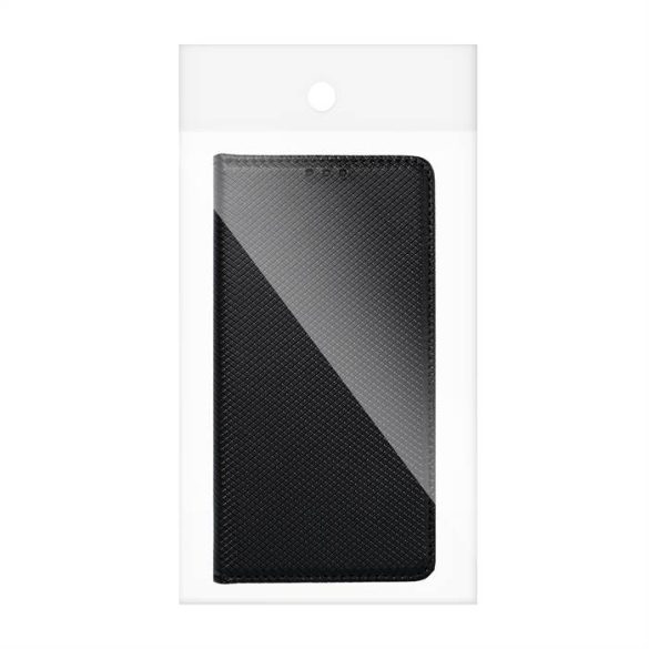 Smart case flipes tok Samsung M23 5G készülékhez fekete színű