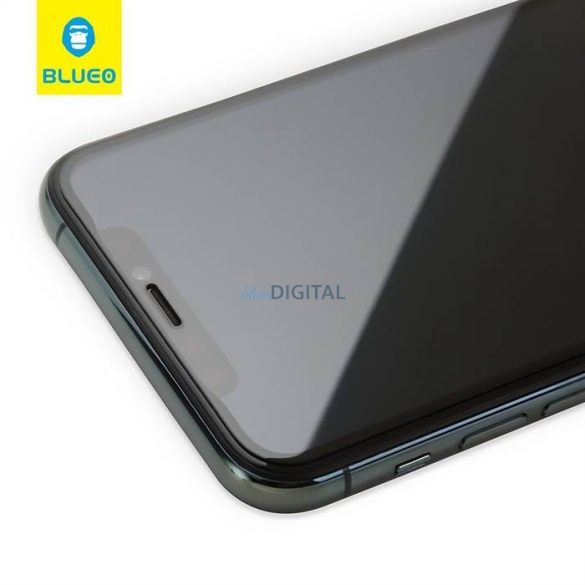 Edzett üvegfólia (Tempered Glass) 5D Mr. Monkey Glass - Apple iPhone 14 Pro Max fekete (Strong HD)