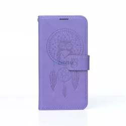 MEZZO flipes tok IPHONE 12 / 12 PRO álomfogó mintás lila