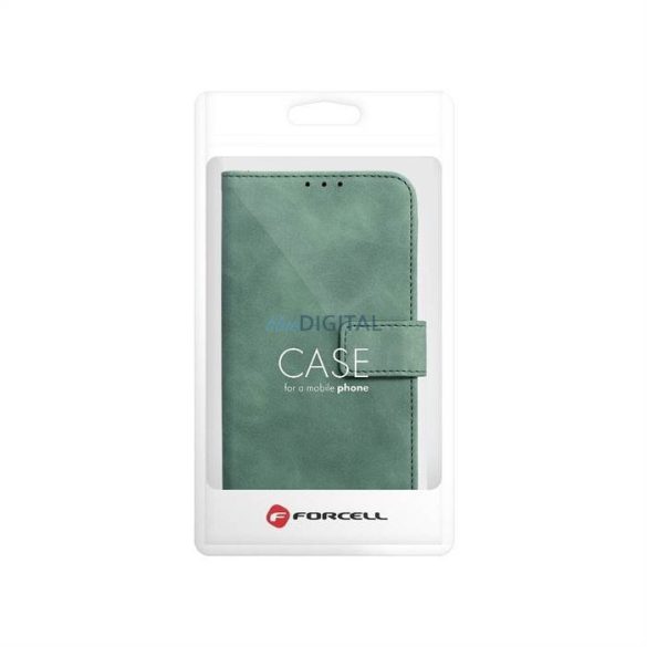 Forcell TENDER flipes tok SAMSUNG Galaxy A23 5G zöld