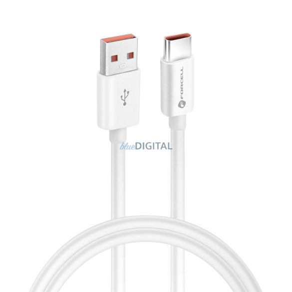 FORCELL kábel USB A-típusból C-típusba QC4.0 3A/20V 60W C336 1m fehér