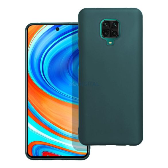 MATT tok XIAOMI Redmi NOTE 9 Pro sötétzöld