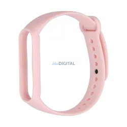 Szilikon csereszíj Xiaomi Mi Band 5 / 6 / 7 rózsaszín