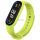 Szilikon csereszíj Xiaomi Mi Band 5 / 6 / 7 - zöld Szilikon csereszíj Xiaomi Mi Band 5 / 6 / 7 - zöld
