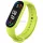 Szilikon csereszíj Xiaomi Mi Band 5 / 6 / 7 - zöld