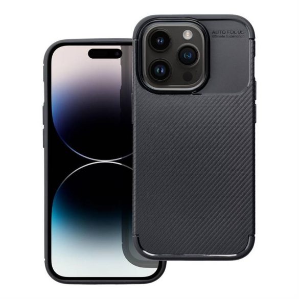 CARBON PREMIUM tok IPHONE 14 fekete