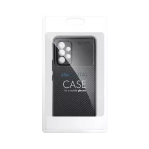 CARBON PREMIUM tok SAMSUNG A52 5G / A52 LTE ( 4G ) / A52S fekete