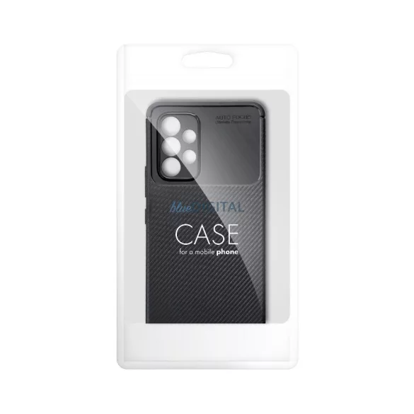 CARBON PREMIUM tok SAMSUNG A52 5G / A52 LTE ( 4G ) / A52S fekete