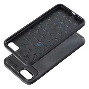 CARBON PREMIUM tok IPHONE 7 / 8 / SE 2020 / SE 2022 fekete