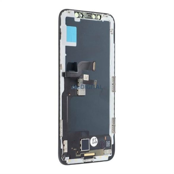 LCD képernyő iPhone X digitalizátor fekete kemény OLED HQ