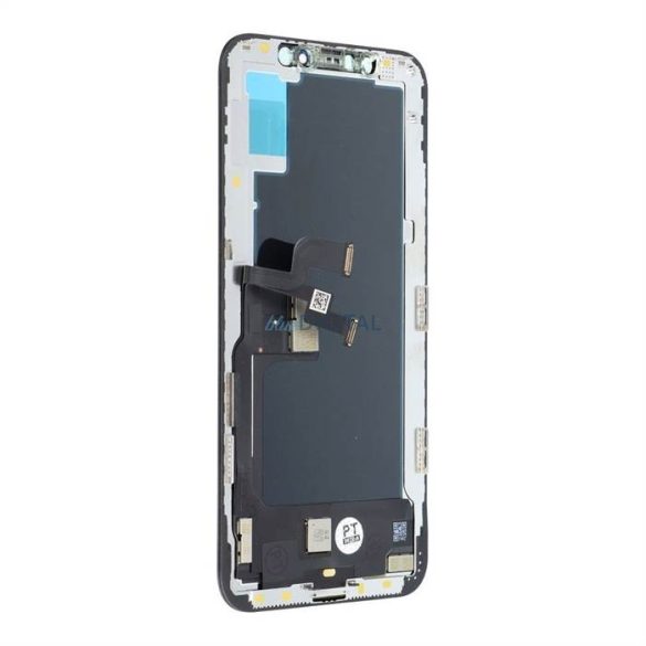LCD képernyő iPhone Xs digitalizátor fekete kemény OLED HQ