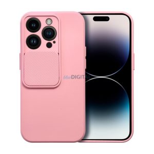 SLIDE tok IPHONE 13 Pro világos rózsaszínű