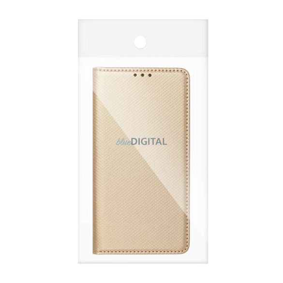 Smart Case Book  Samsung Galaxy S23 PLUS arany színben