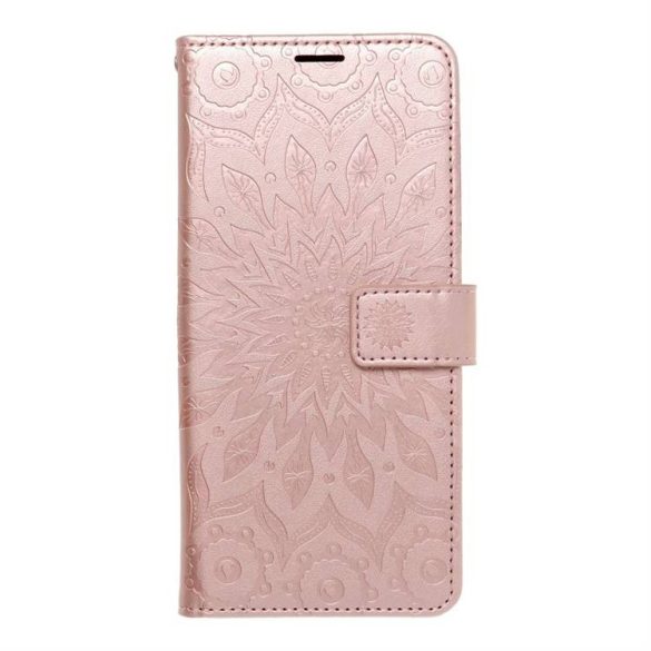 MEZZO Könyvtok IPHONE 11 mandala rózsa arany