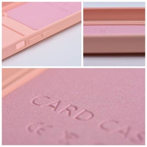 kártyatartós tok SAMSUNG S23 Ultra pink