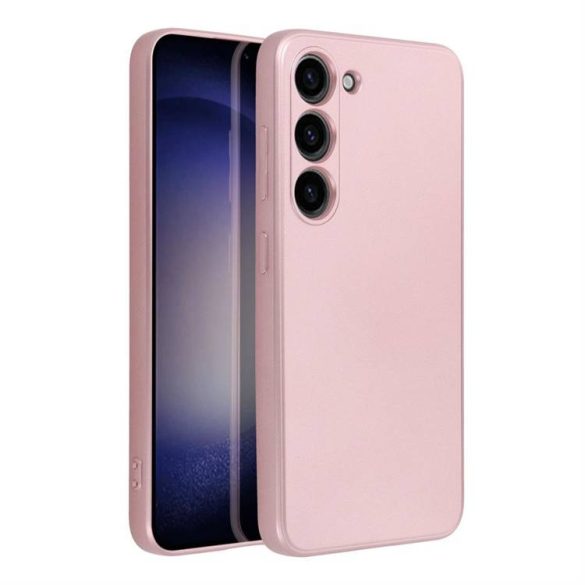 METALLIC tok  Samsung Galaxy S23 rózsaszínű